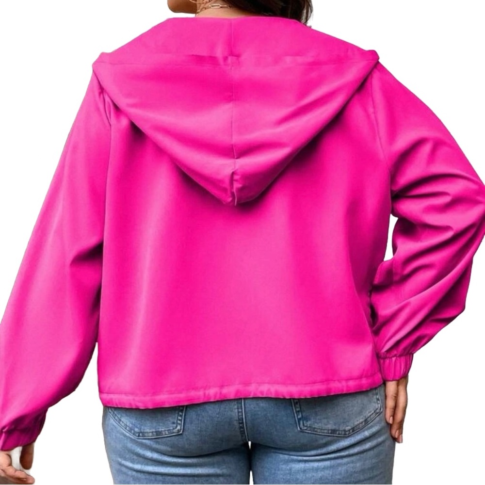 🩷 Pink Hooded Jacket 🩷 - Picture 2 of 7